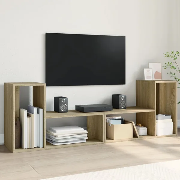 Meuble TV Chêne Sonoma