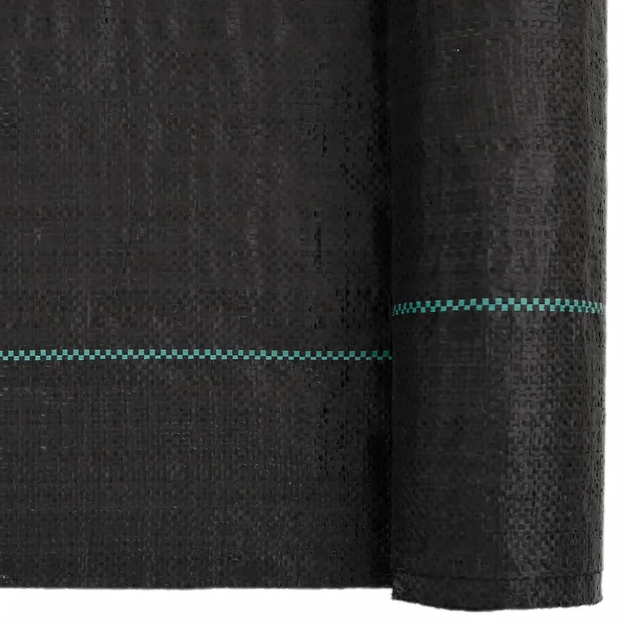 Membrane anti-mauvaises herbes noir 4x25 m PP - 6