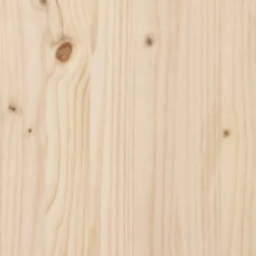 Cadre de lit à LED sans matelas 140x200 cm bois massif - 14