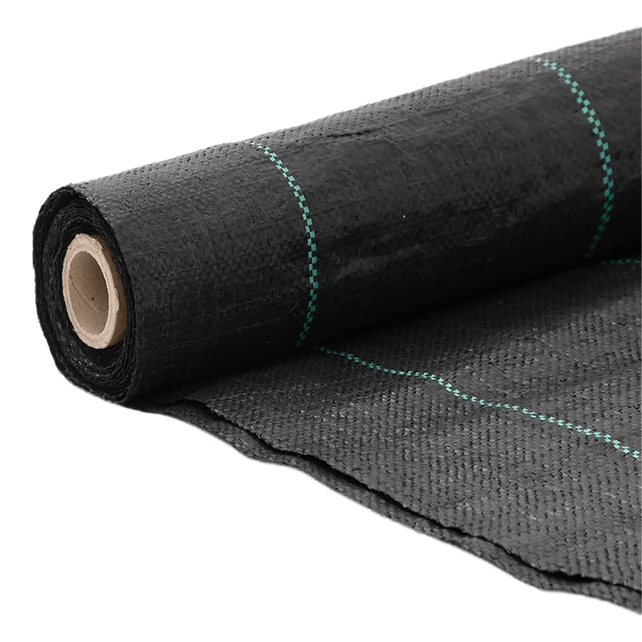 Membrane anti-mauvaises herbes noir 1x10 m PP - 3