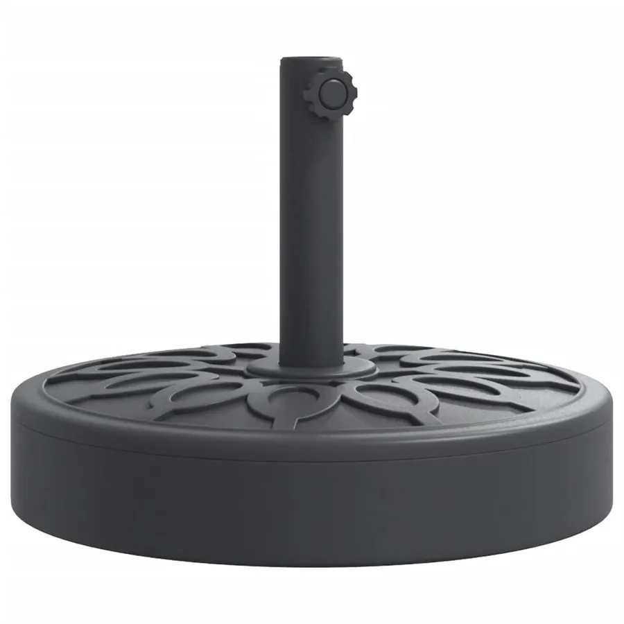 Base de parasol pour mâts Ø38 / 48 mm 25 kg rond - 2
