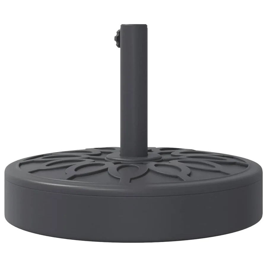 Base de parasol pour mâts Ø38 / 48 mm 25 kg rond - 6