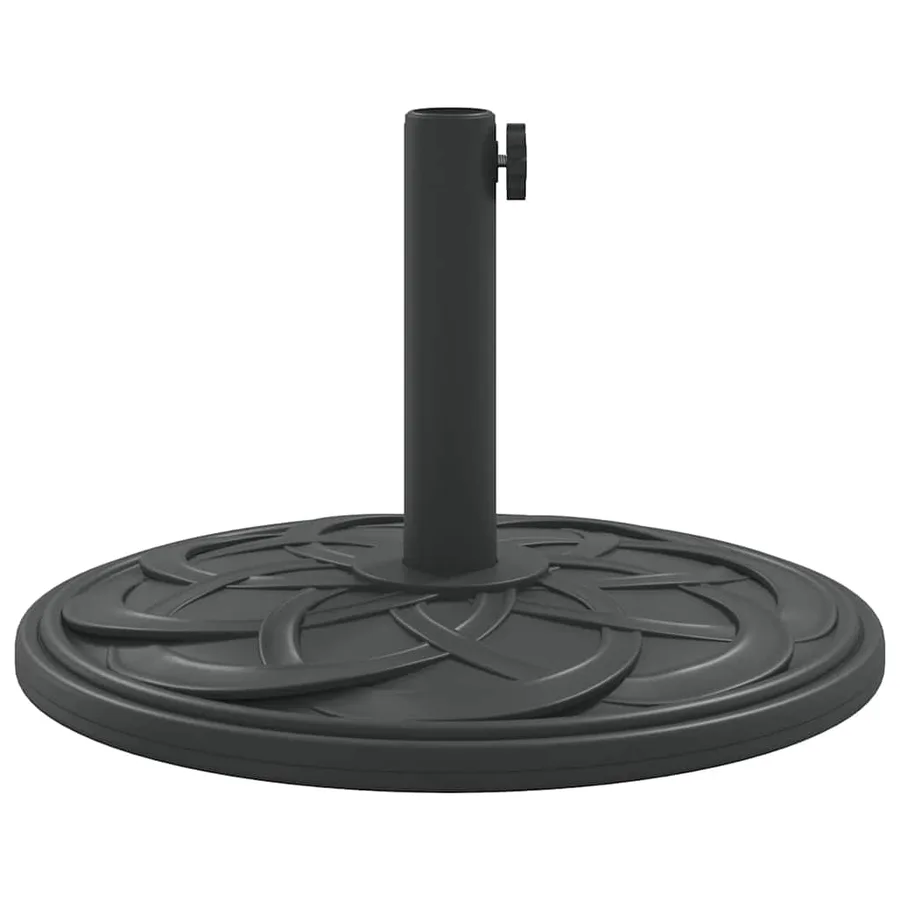 Base de parasol pour mâts Ø38 / 48 mm 12 kg rond - 5