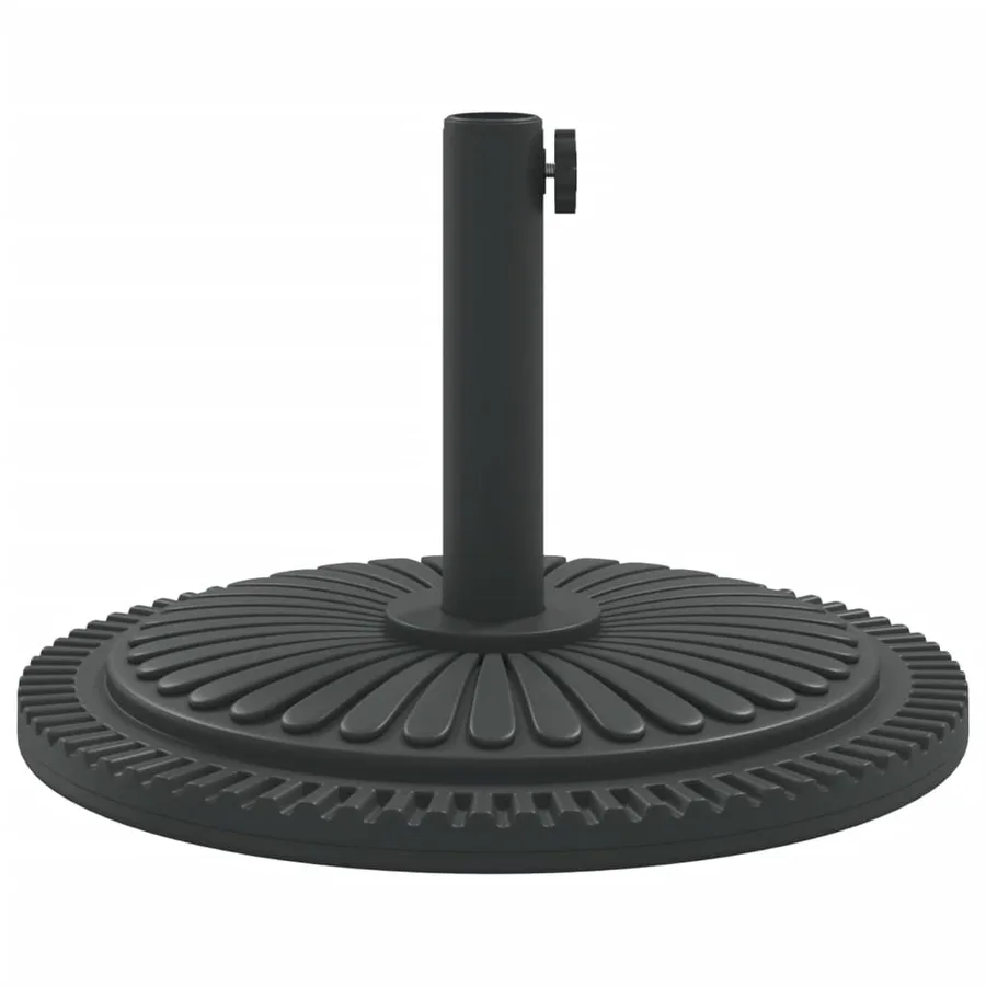Base de parasol pour mâts Ø38 / 48 mm 12 kg rond - 5