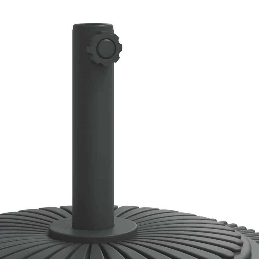 Base de parasol pour mâts Ø38 / 48 mm 12 kg rond - 7