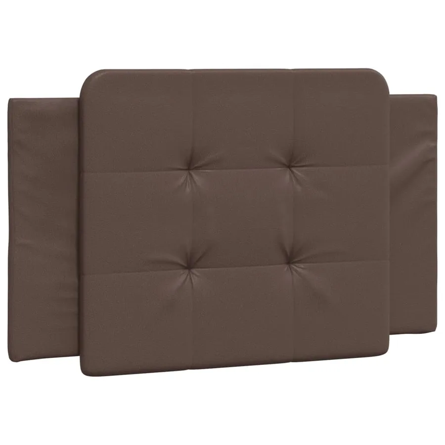 Cadre de lit avec LED sans matelas Zadar marron 90x190 cm - 7