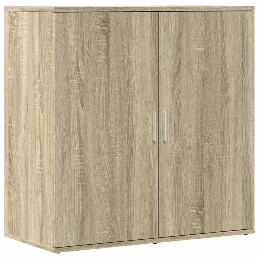 Buffets 2 pcs chêne sonoma 79x38x80 cm bois d'ingénierie - 4