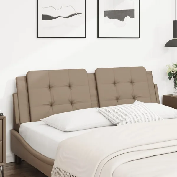 Coussin de tête de lit Zadar cappuccino 160 cm similicuir