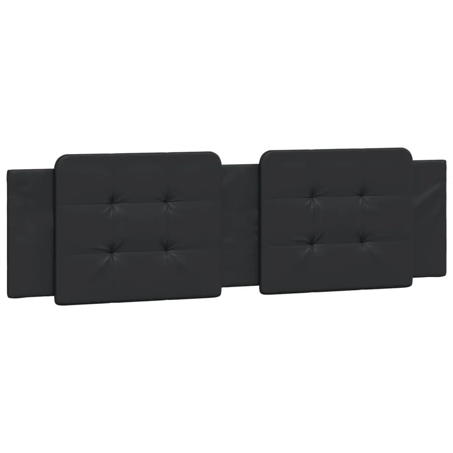 Lit avec matelas Zadar noir 180x200 cm similicuir - 5