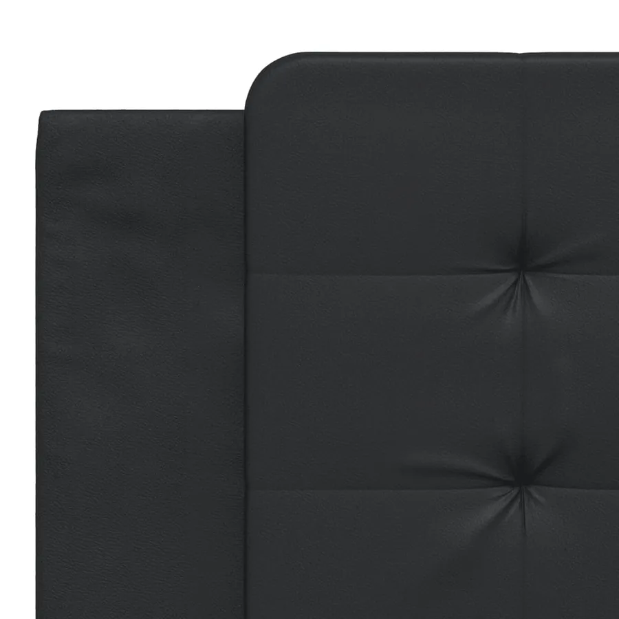 Cadre de lit avec LED sans matelas Zadar noir 180x200 cm - 11