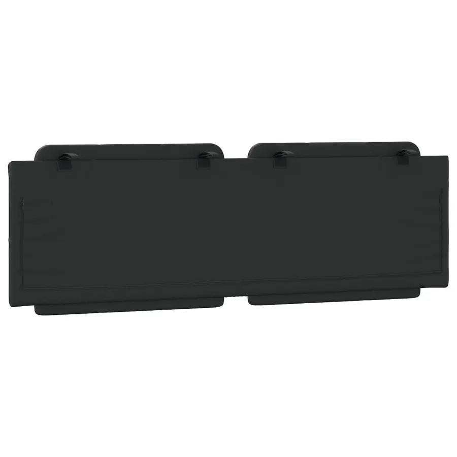 Coussin de tête de lit Zadar noir 160 cm similicuir - 6