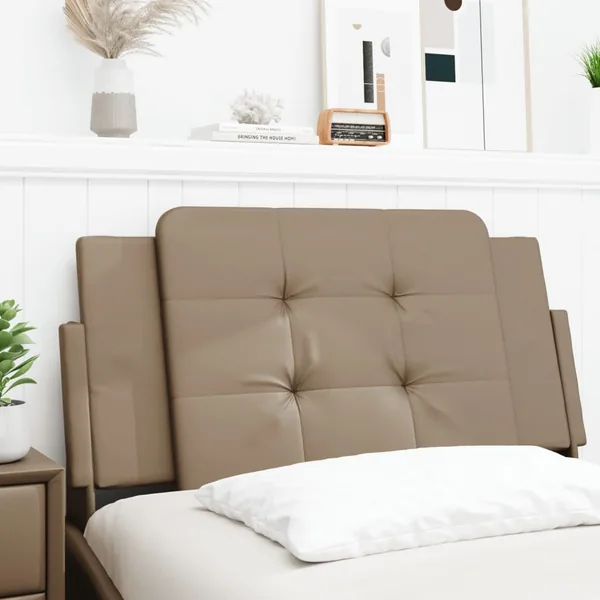 Coussin de tête de lit Zadar cappuccino 100 cm similicuir