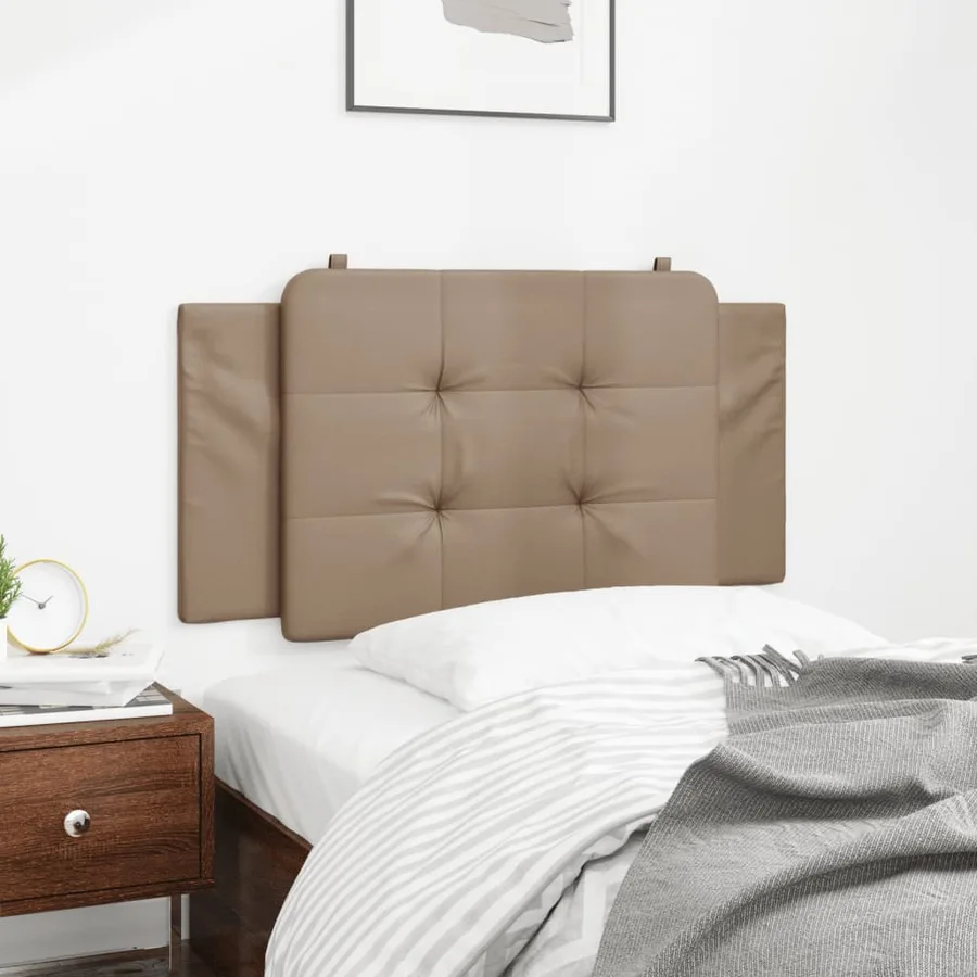 Coussin de tête de lit Zadar cappuccino 100 cm similicuir - 3