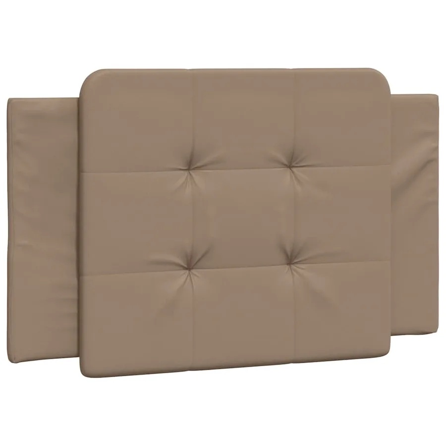 Cadre de lit sans matelas Zadar cappuccino 90x190 cm similicuir - 8