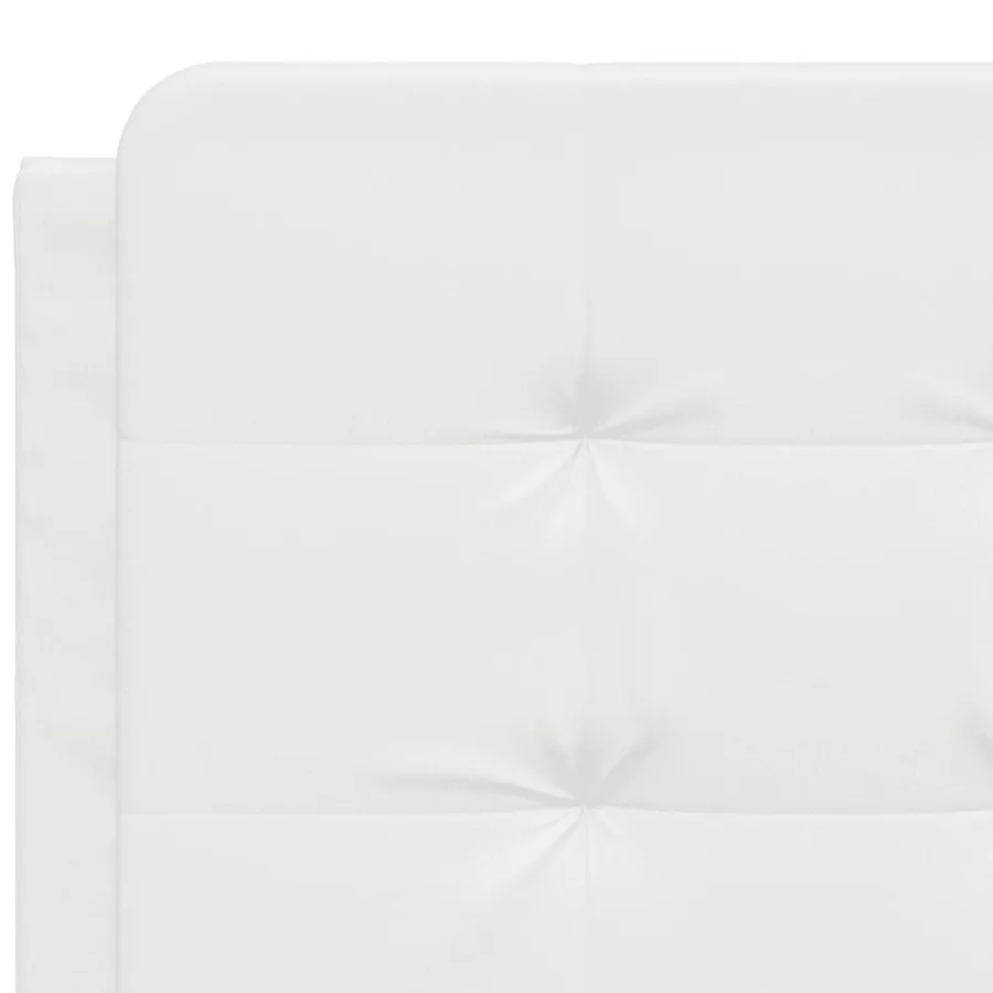 Coussin de tête de lit Zadar blanc 120 cm similicuir - 7