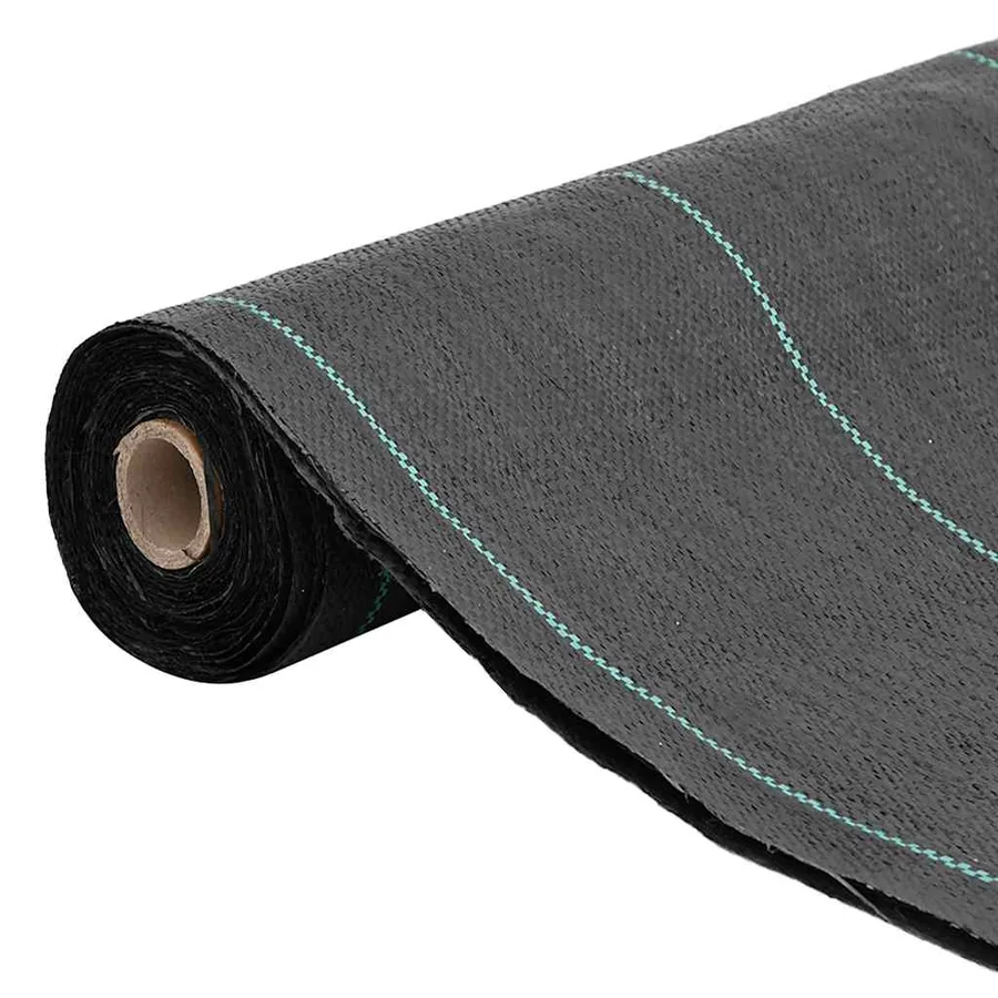 Membrane anti-mauvaises herbes noir 1,5x200 m PP - 2