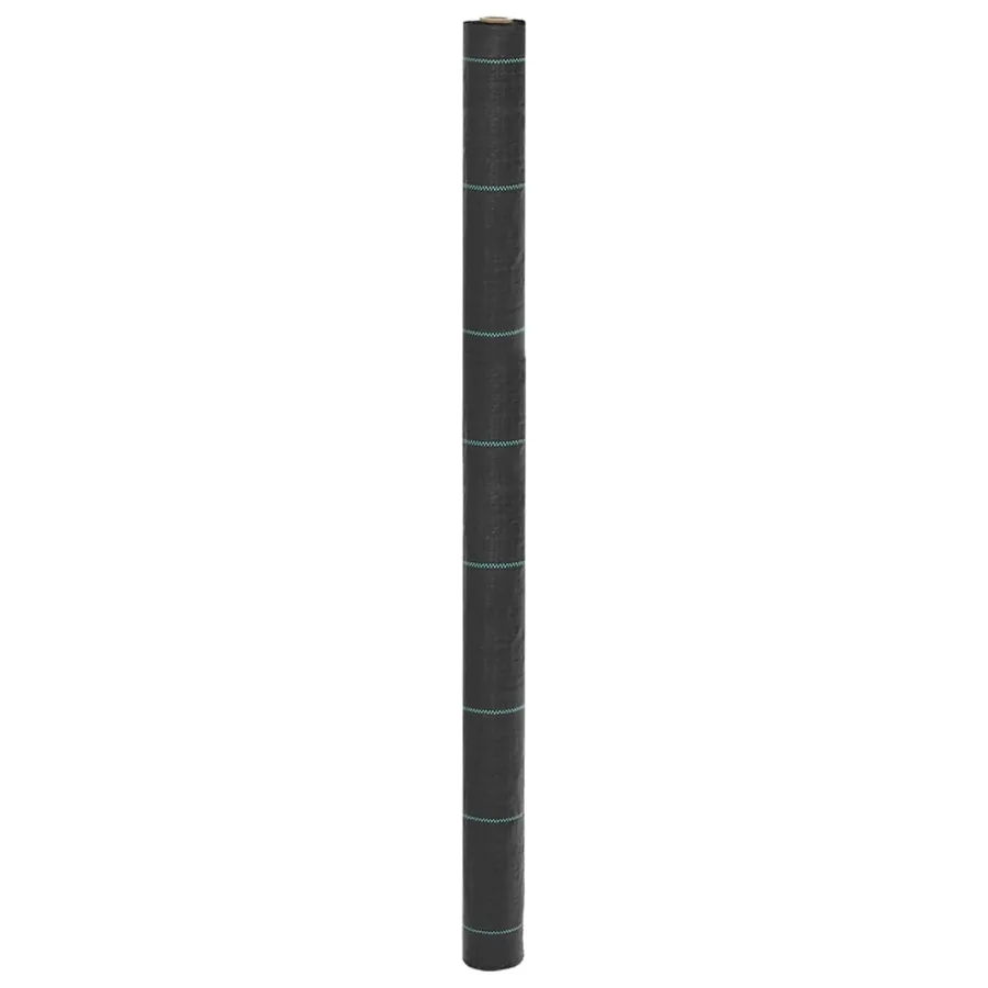 Membrane anti-mauvaises herbes noire 1,5 x 50 m PP