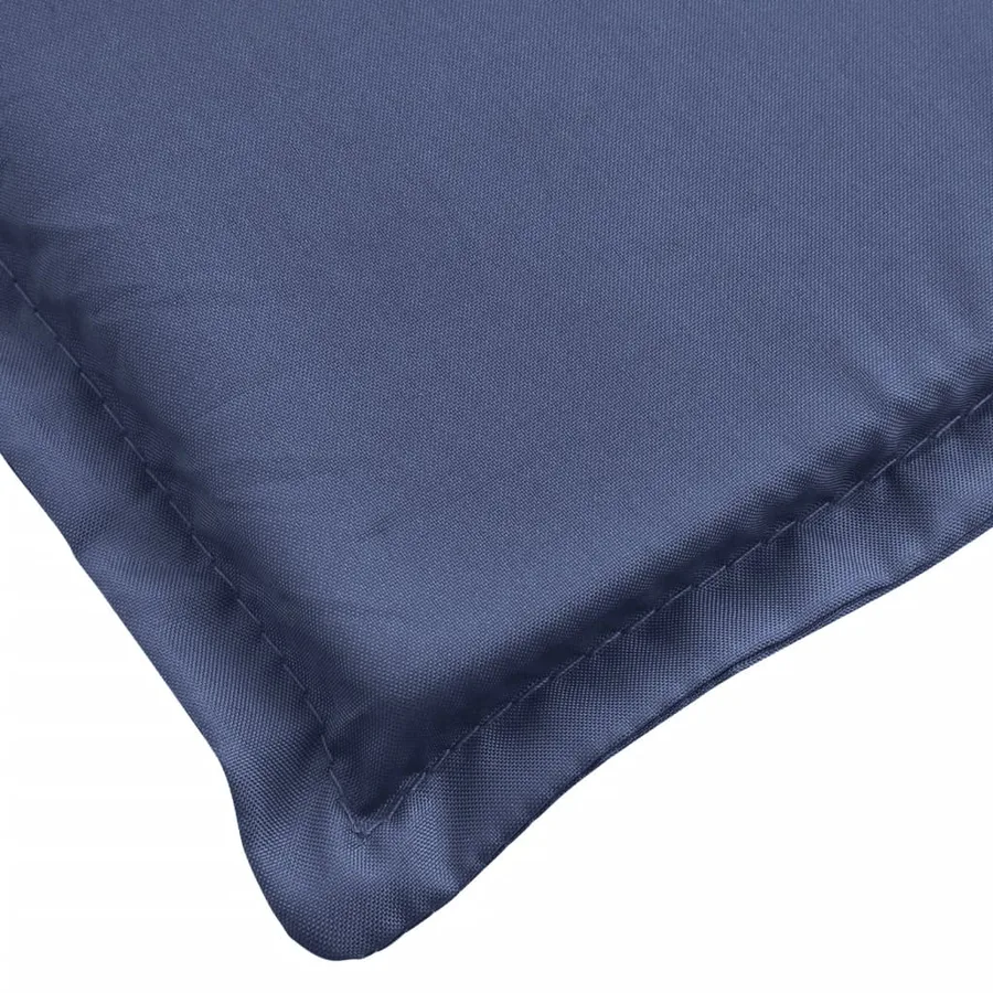 Coussin de chaise longue bleu marine tissu oxford - 6