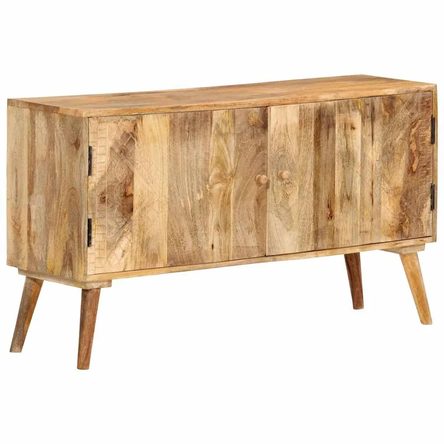 Buffet Bois de manguier massif 110x30x60 cm - 11