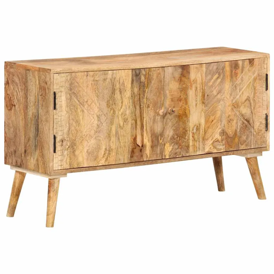 Buffet Bois de manguier massif 110x30x60 cm - 13