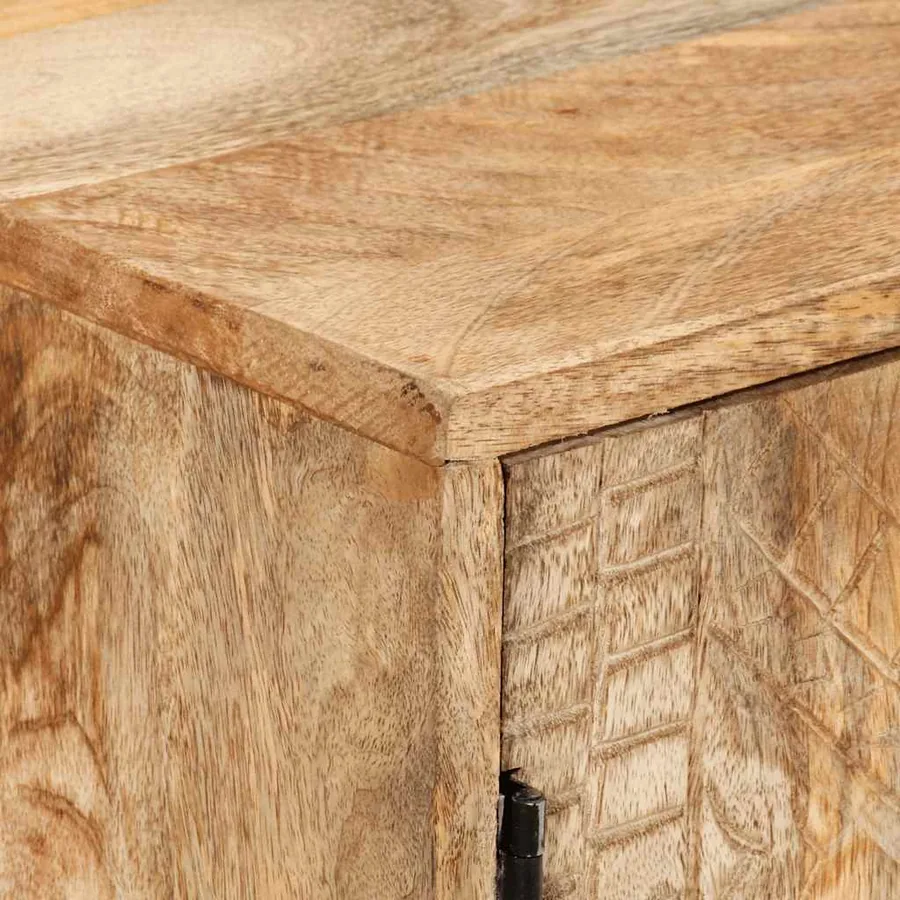Buffet Bois de manguier massif 110x30x60 cm - 7