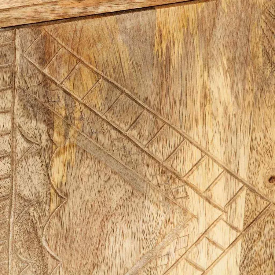Buffet Bois de manguier massif 110x30x60 cm - 8