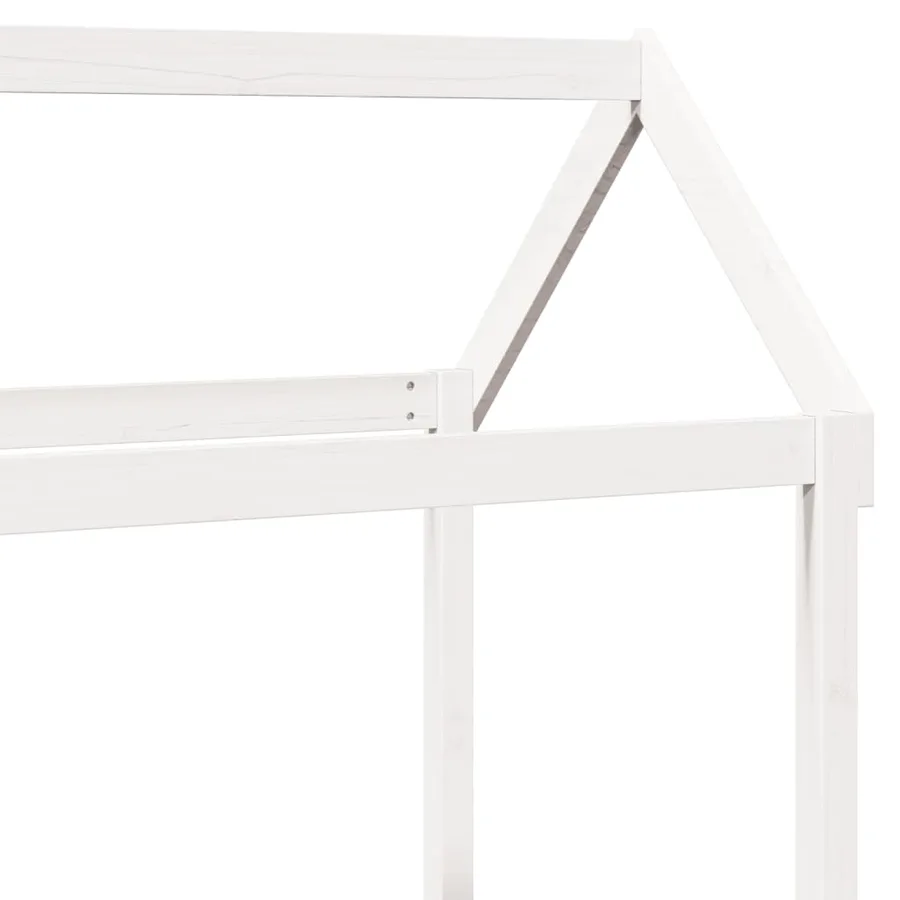 Ensemble de lit de jour et de banc et toit sans matelas blanc - 10