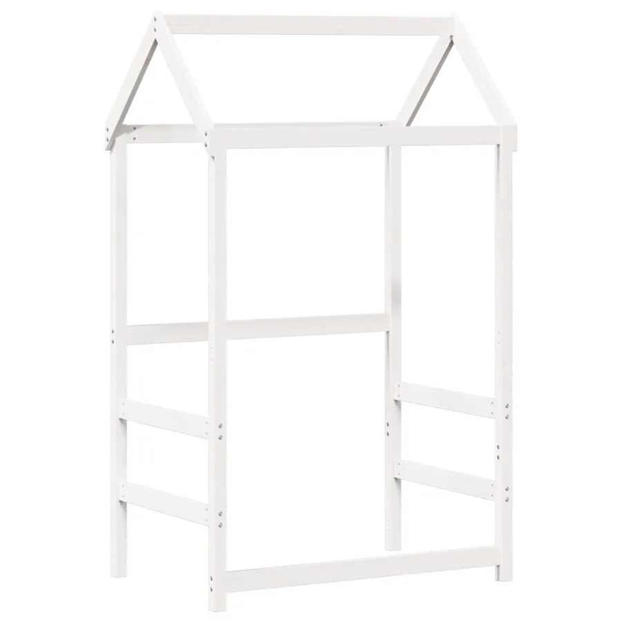 Ensemble de lit de jour et de banc et toit sans matelas blanc - 7