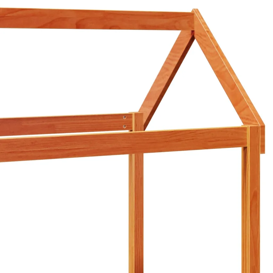 Ensemble de lit de jour avec toit sans matelas 90x200 cm - 11