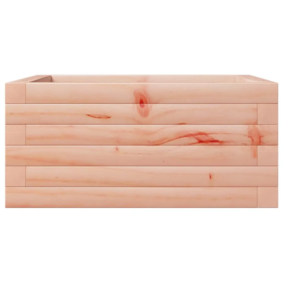 Jardinière 50x50x23 cm bois massif douglas - 5