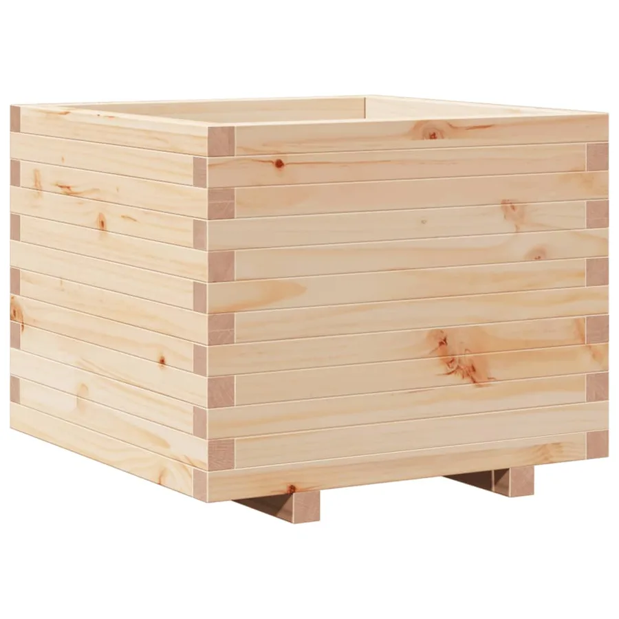Jardinière 60x60x49,5 cm bois de pin massif - 2