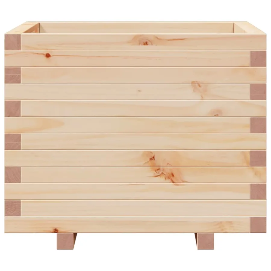 Jardinière 60x60x49,5 cm bois de pin massif - 5