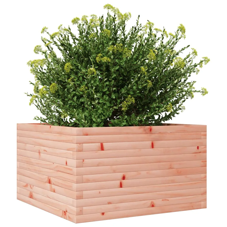 Jardinière 80x80x45,5 cm bois massif de douglas - 4