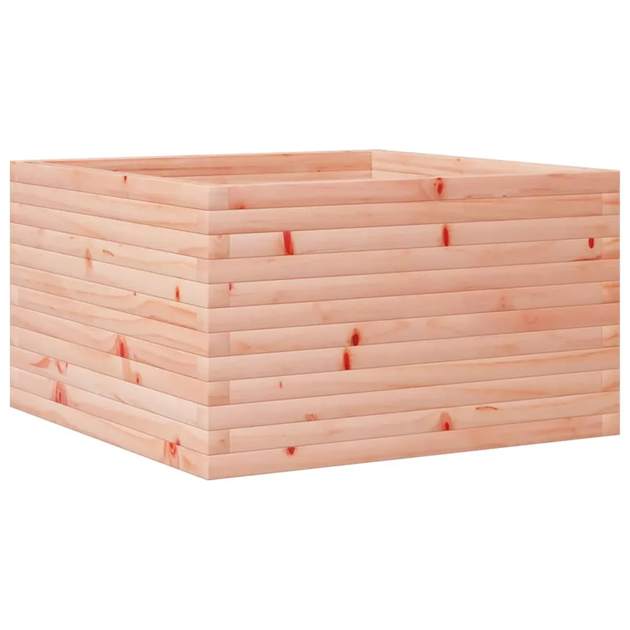 Jardinière 80x80x45,5 cm bois massif de douglas - 7
