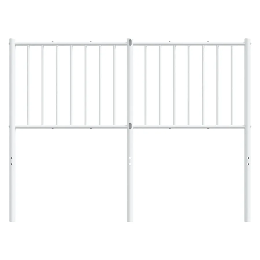 Tête de lit de remplacement métal blanc 120 cm - 3