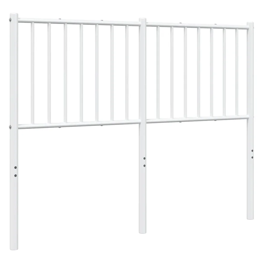 Tête de lit de remplacement métal blanc 120 cm - 5