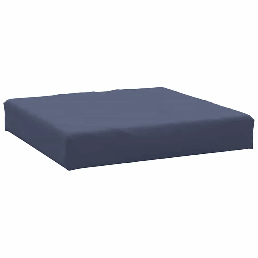Coussin de palette bleu marine 60x60x9,5 cm tissu oxford - 2