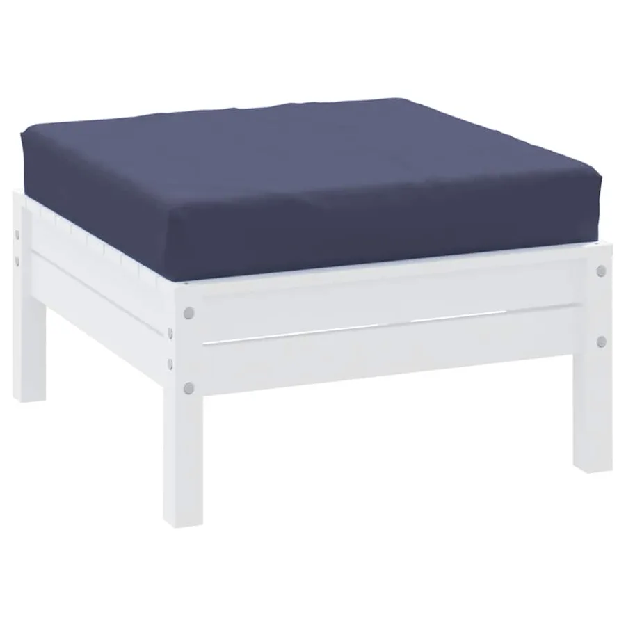 Coussin de palette bleu marine 60x60x9,5 cm tissu oxford - 3