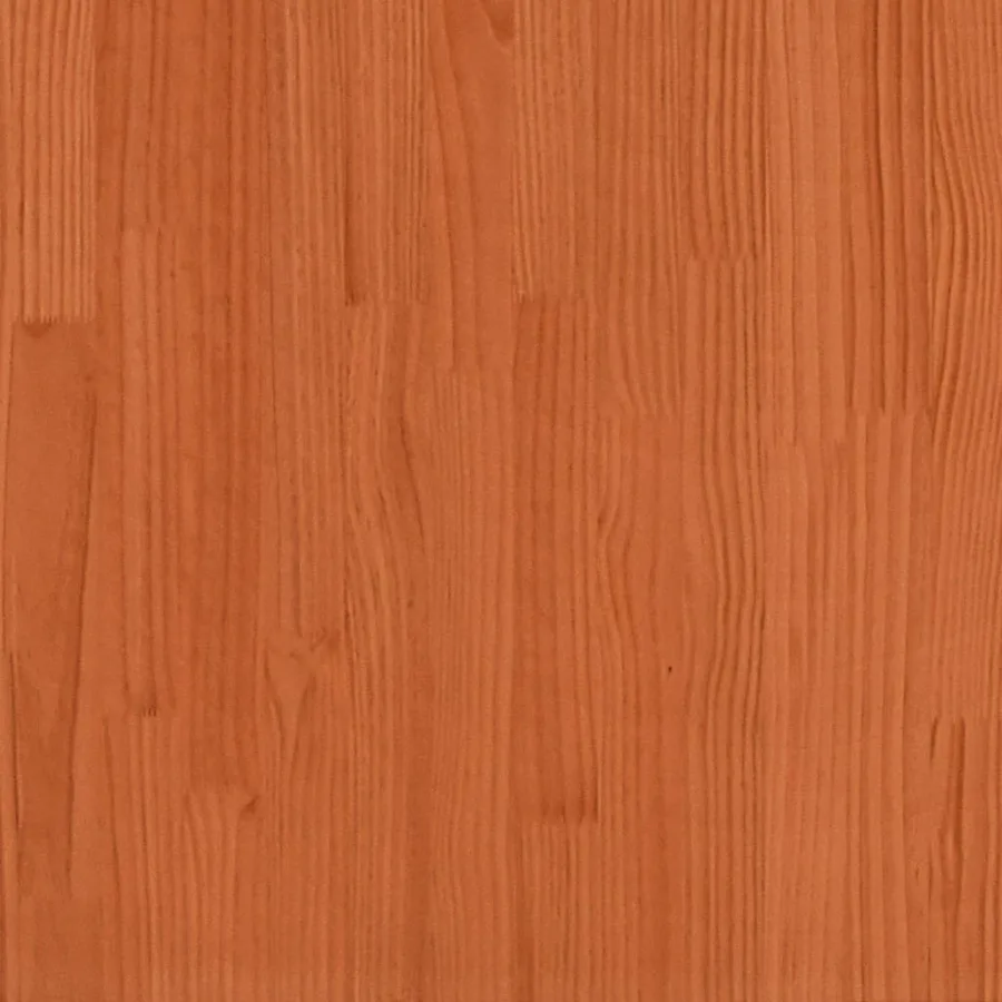 Tiroirs de lit 4 pcs cire marron bois de pin massif - 8