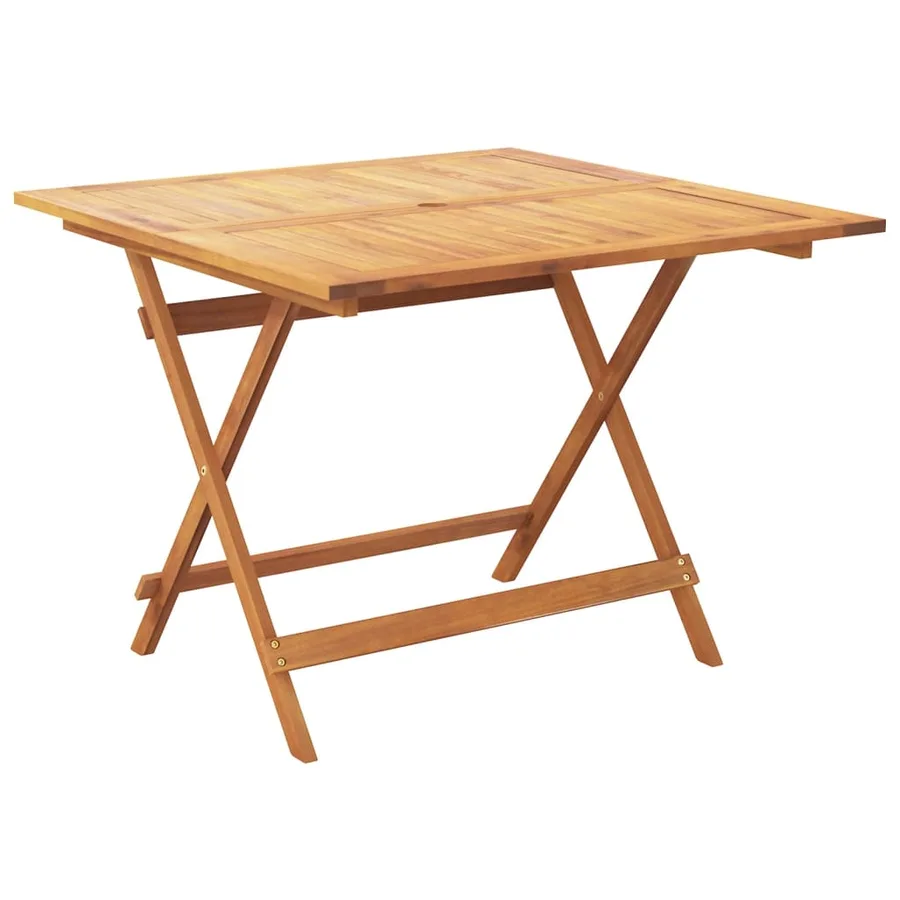 Ensemble à manger de jardin 5pcs beige polypropylène et bois - 5