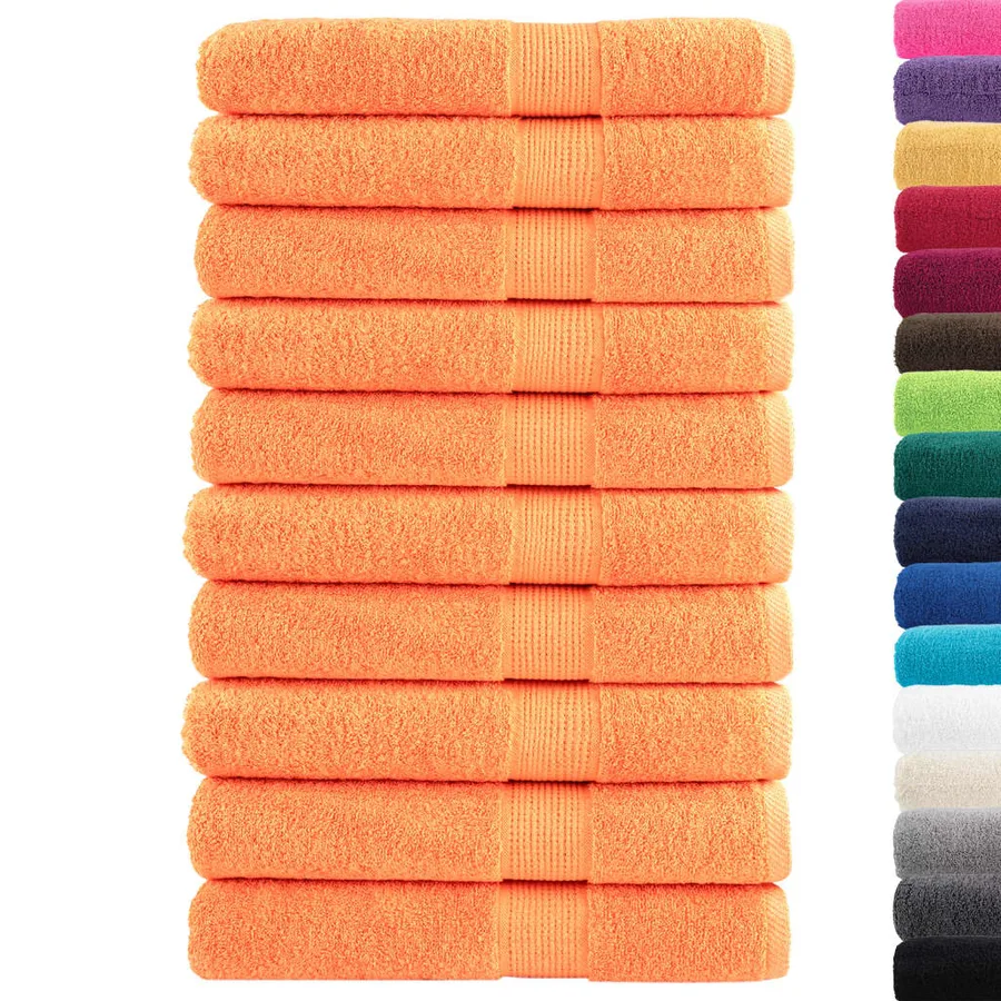 Serviettes de qualité supérieure SOLUND 10 pcs orange 600 g/m² - 2