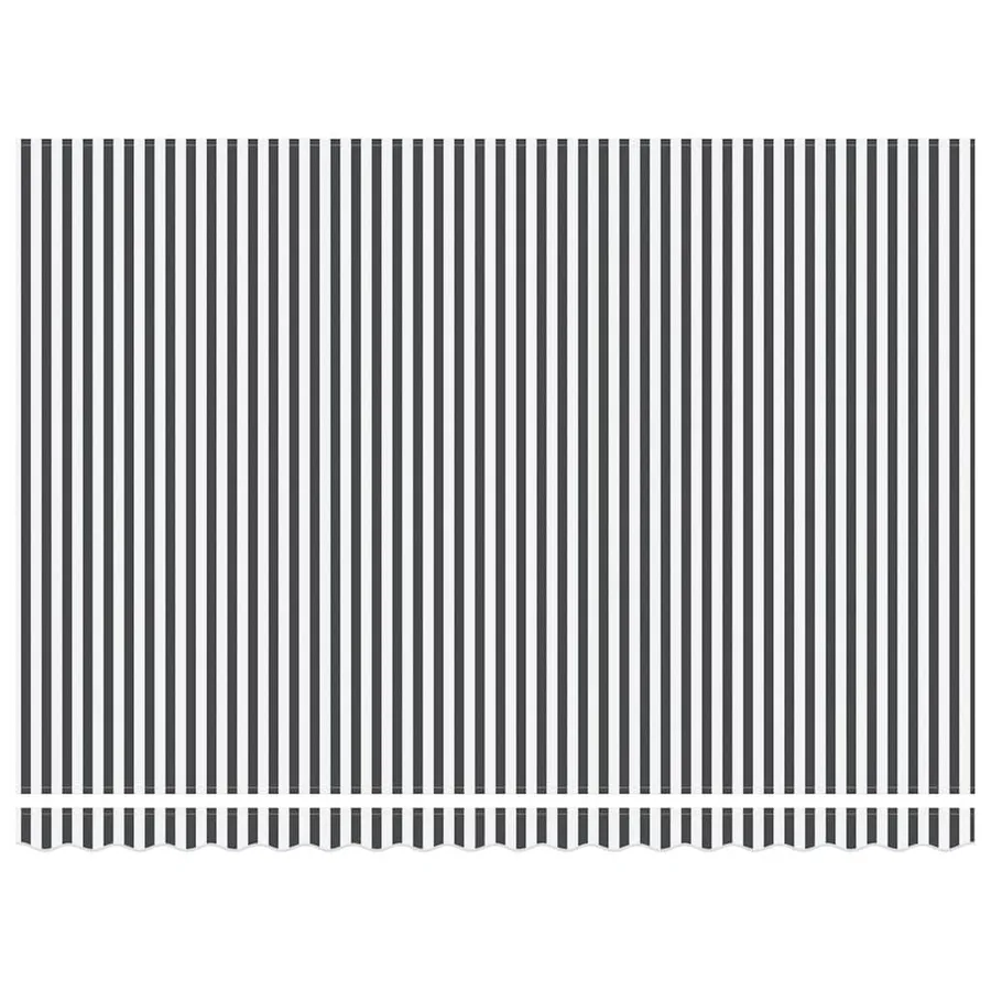 Auvent rétractable automatique anthracite et blanc 450x300 cm - 6