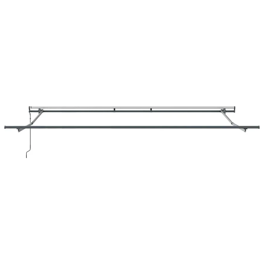 Auvent rétractable automatique anthracite et blanc 450x300 cm - 7