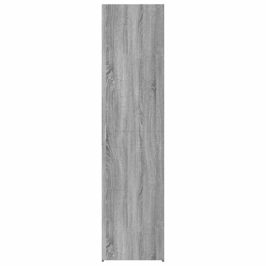 Buffet haut sonoma gris 45x42,5x185 cm bois d'ingénierie - 3