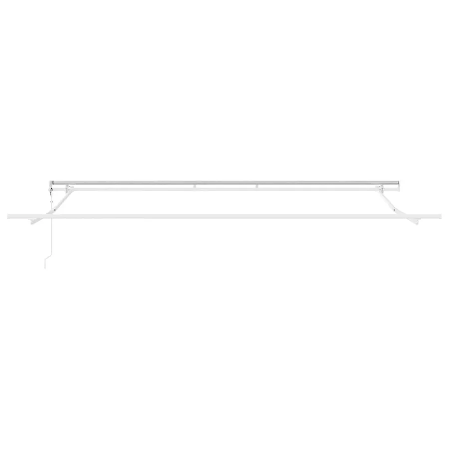 Auvent rétractable automatique anthracite et blanc 500x300 cm - 7