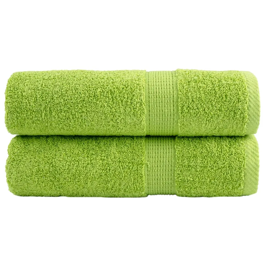 Essuie-mains de qualité supérieure SOLUND 2 pcs vert pomme