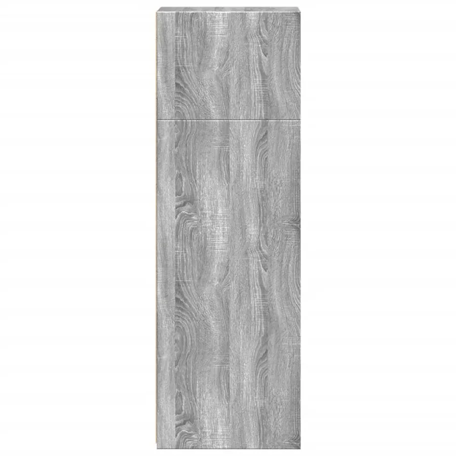 Buffet sonoma gris 30x41x124 cm bois d'ingénierie - 5