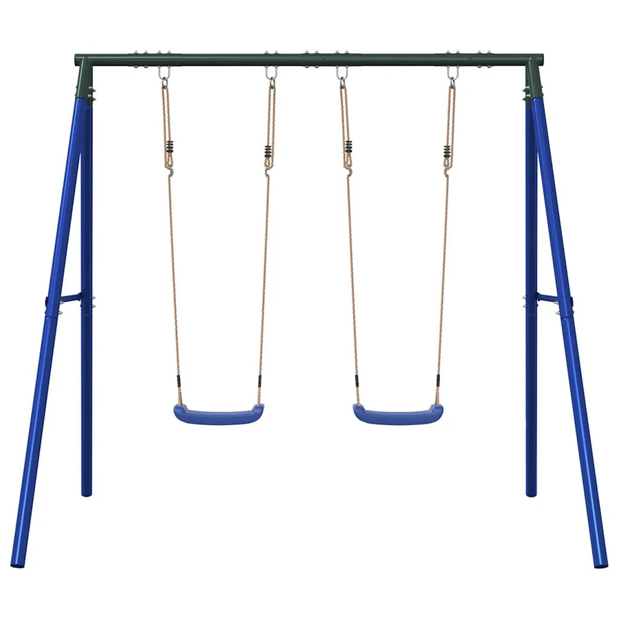 Ensemble de balançoire d'extérieur avec 2 balançoires - 3