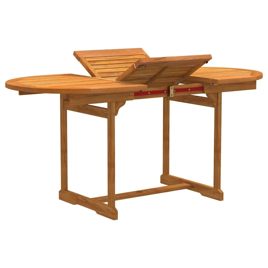 Ensemble à manger de jardin 5pcs bois d'acacia solide textilène - 9