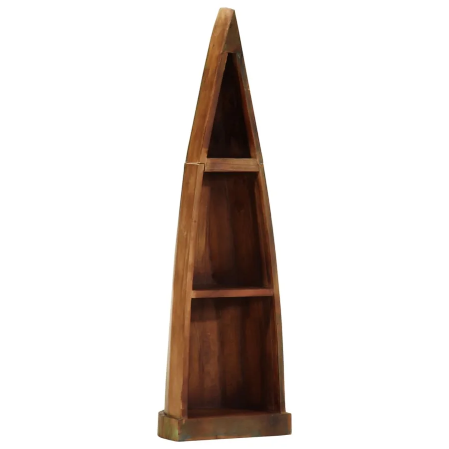 Armoire en forme de bateau bois massif de récupération - 10